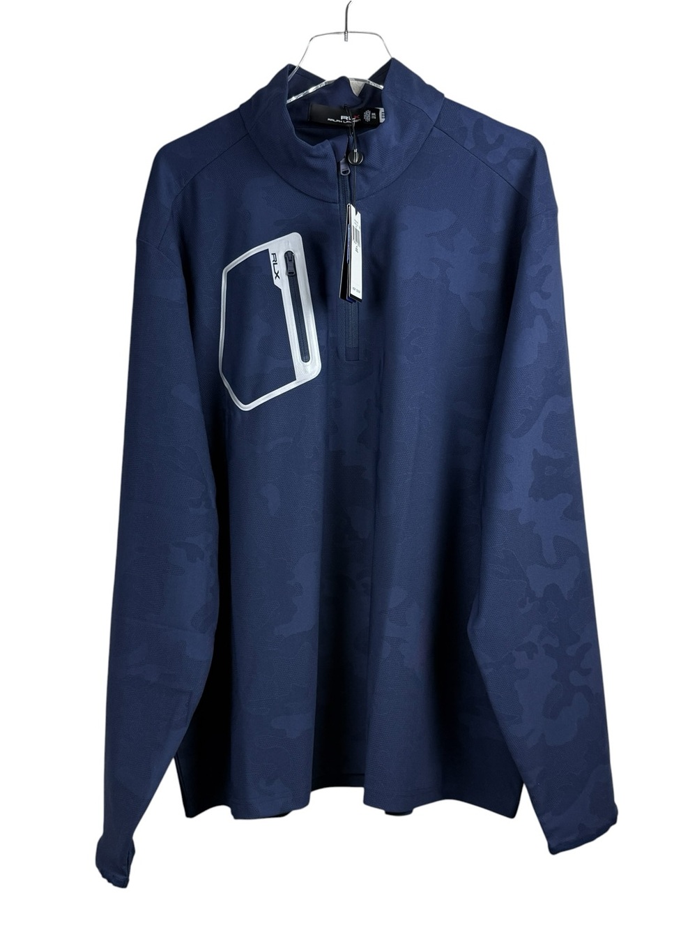 RLX Ralph Lauren 1/4 Zip Golf Long Sleeve Pullover Men's Size XXL NWT MSRP $168